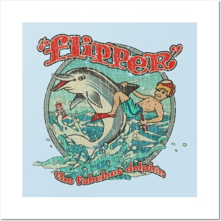 Flipper The Fabulous Dolphin 1964 Posters and Art